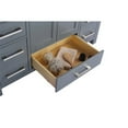 thumbnail image 6 of Laviva Wilson 48" Wood Cabinet with Stripes Marble Countertop in Gray/White, 6 of 9