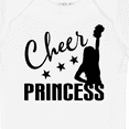 thumbnail image 4 of Inktastic Cheer Princess Cheerleading Gift Girls Baby Bodysuit, 4 of 5