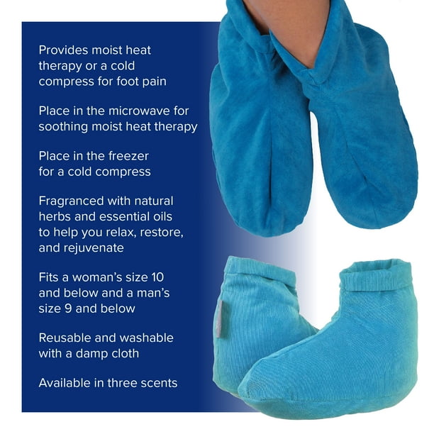Bed Buddy Foot Warmers with Aromatherapy, Heated Slippers for