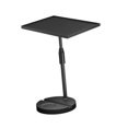 thumbnail image 3 of Stand de proyectores Altura profesional Ajustable Ajustable Soporte de proyector de proyector Negro para equipos de DJ en el hogar Oficina de, 3 of 9
