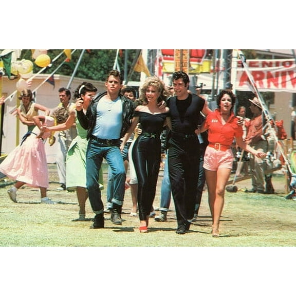 MovieMarket Grease John Travolta Olivia Newton-John Jeff Conaway 24" x 36" Poster