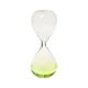thumbnail image 3 of Reloj de arena con burbujas para cantar, novedoso, de cristal, líquido, decorativo, hecho a mano, artesanal, para dormitorio. Verde, 3 of 9