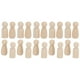 thumbnail image 1 of 20 piezas muñecas de madera Bling Bling con clavija forma de Ángel para manualidades DIY, 1 of 12