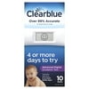 Clearblue Advanced Digital Ovulation Test, Predictor Kit with Digital Results, 10 Tests