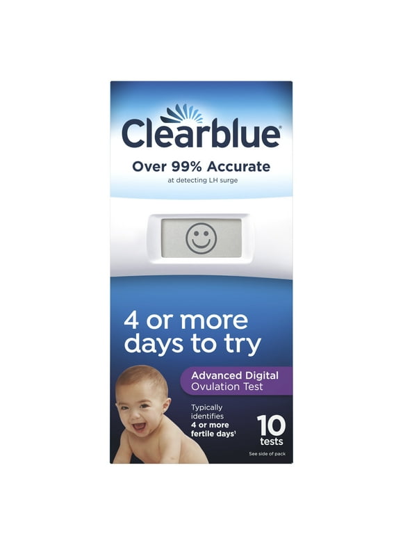 Clearblue Advanced Digital Ovulation Test, Predictor Kit, 10 Tests