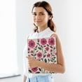 thumbnail image 6 of FORMRS 3 Ring Binder 1.5 inch with Pockets Set of 2 Clip Board 200 Sheets Capacity, Pink Flowers, 6 of 8