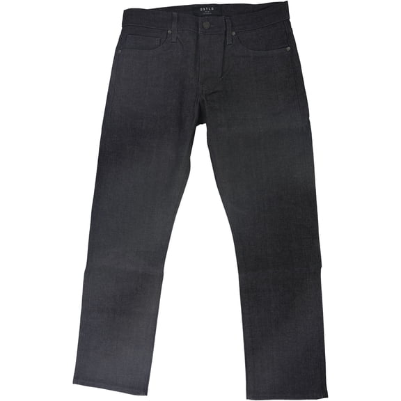 DSTLD Mens Dark Indigo Skinny Fit Jeans, Blue, 28W x 32L
