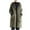 Green-09, variant on HTNBO Women Light down Jacket with Hood Packable Soft Puffer Jacket Coat Long Length Winter Outwear