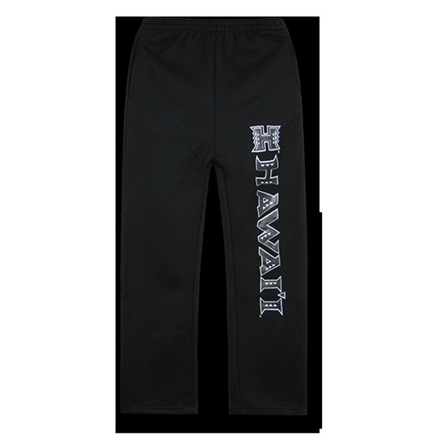 W Republic Ncaa Hawaii University Fleece Track Pants Game Day Sweat Pants Black Medium Walmart Com Walmart Com