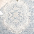 thumbnail image 6 of Safavieh Ebony Lynwood Medallion Area Rug, Dark Blue/Ivory, 6' x 6' Round, 6 of 10