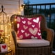 thumbnail image 2 of Specollect 1 Pcs Valentine's Day Heart Pillowcase Linen Sofa Cushion Cover Festive Home Decor for Living Room Bedroom 17.72*17.72 in, 2 of 7