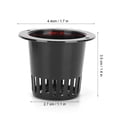 thumbnail image 1 of Cergrey 50Pcs Soilless Plant Pot, Hydroponics Pot, Protect Roots Soilless Cultivation Breeding Varieties For Garden Containers, 1 of 8