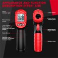 thumbnail image 5 of HABOTEST HT641A+ Thermometer Safe Non Contact Digital Laser Temperature Gun for Grill, Pizza Oven, Swimming Pool, HVAC, Kitchen, Cooking, 5 of 17