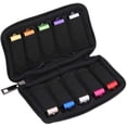 thumbnail image 2 of USB Flash Drive Case - Vellgo Soft Material Thumb Drive Holder case, USB Drive Holder Organizer, Portable Electronic Accessories Bag for USB Memory Stick with 10 Slots,2 pack, 2 of 5