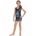 thumbnail image 2 of Harry Potter Girls Hogwarts House Crest Tank Top Short Pajama Tight-Fit 2PC Set - Gryffindor Hufflepuff Slytherin Ravenclaw, 2 of 5