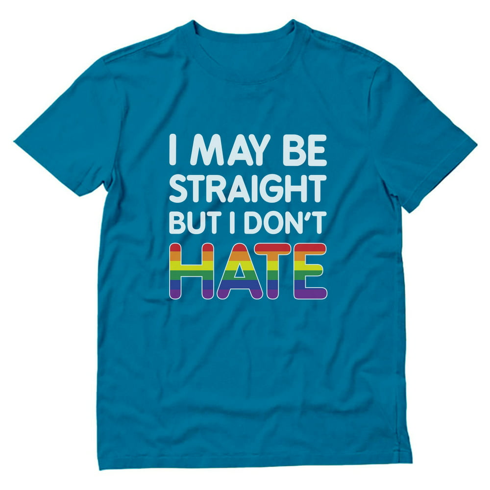 Tstars - Tstats Mens LGBT Clothing No Hate Flag Gay Lesbian Rights ...