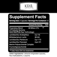 thumbnail image 2 of Kaya Naturals Probiotic 40 Billion CFU | Probiotics for Women, Probiotics for Men and Adults, Natural | Gut Health & Immune Support Supplement | Provides Digestive Support | 60 Vegetable Capsules, 2 of 9