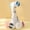 Sky Blue, variant on Silicone Rotating Facial Cleansing Brush, 5 soft replaceable heads, battery-powered deep skin cleansing tool