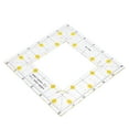 thumbnail image 4 of KAKOWELY 1Pc Square Shape Sewing Ruler Clothing Patchwork Ruler Sewing Cutting Ruler,6.5"X6.5"X0.12", 4 of 4