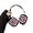 roseo, variant on Cute Soft Handmade Knitted Fur Fluffy Plush Case for AirPods Max Headphones,Cartoon Earphones Cover Multicolour for Girls Women (ROSEO)