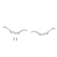 thumbnail image 1 of S SERENABLE 2PCS 316 Stainless Steel Marine Boat Deck Rope Cleat , 6'', 1 of 8