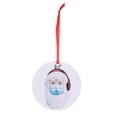 thumbnail image 4 of Hot6sl Ofertas y Liquidaciones Adornos para Árbol de Navidad con Colgante con Patrón Divertido de Papá Noel, 4 of 7