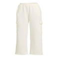 thumbnail image 4 of CHOK Cargo Wide Fleece Sweatpants  Sizes XS-XXXL, 4 of 5