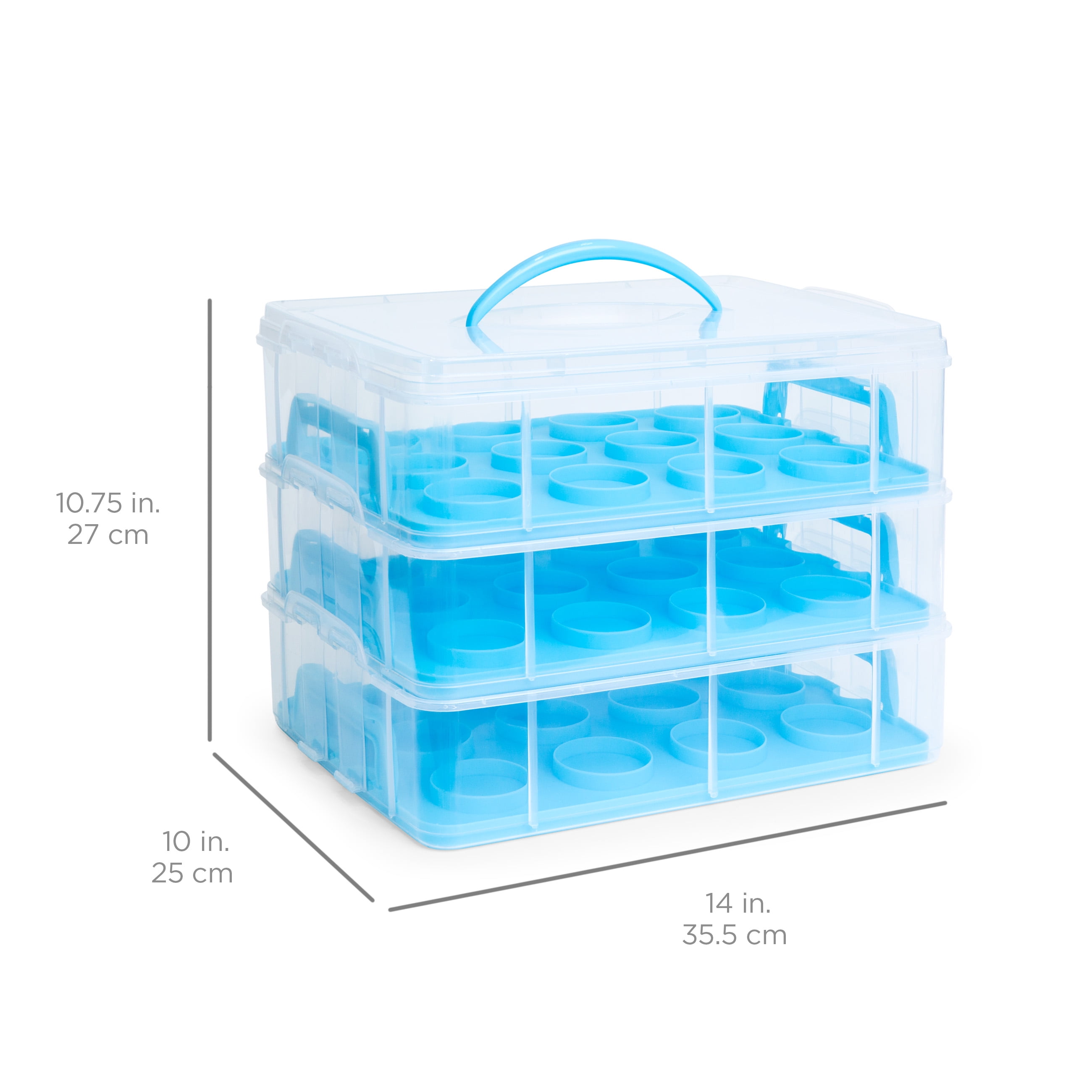 Best Choice Products 3 Tier Cake And Cupcake Holder Carrier