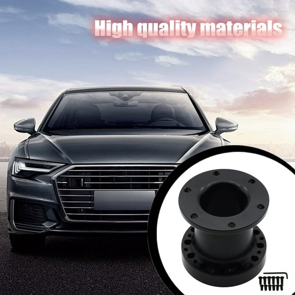 Becaristey Black Closer Steering Wheel Adjustment With Universal Spacer Kit Adapter Spacer Steering Wheel Hub