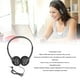 thumbnail image 4 of Auricular para estudiantes diadema flexible con cable estéreo para aula auriculares para niños sonido claro con conector de 35 mm para biblioteca ANGGREK Otros, 4 of 8