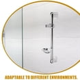 thumbnail image 3 of Barra deslizante para ducha, soporte ajustable para cabezal de ducha de mano, soporte para cabezal de ducha de pared con bandeja para jabón, 3 of 6