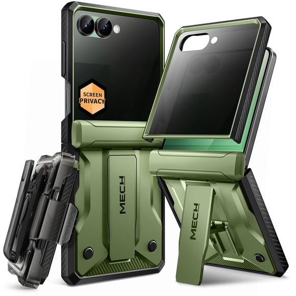 Funda TONGATE para Samsung Galaxy Z Flip 7 con Protector de Pantalla de Privacidad