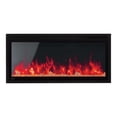 thumbnail image 4 of Napoleon Entice 36" -NEFL36CFH-1-Wall Hanging Electric Fireplace, 36-in, Wi-Fi, Improved Flame, 4 of 7