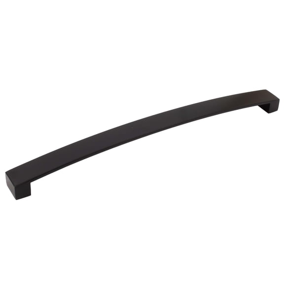 Zephyr Cabinet Pull, 256 Millimeters, Matte Black by Stone Harbor Hardware