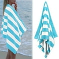 thumbnail image 2 of Clearance! Cotton Oversized Beach Towel, Furenl Extra-Large 40" Cotton Oversized Beach Towel | Plush Thick Stripe Design – Quick-Drying Xl Pool & Swimming Towel for Men and Women, 2 of 8