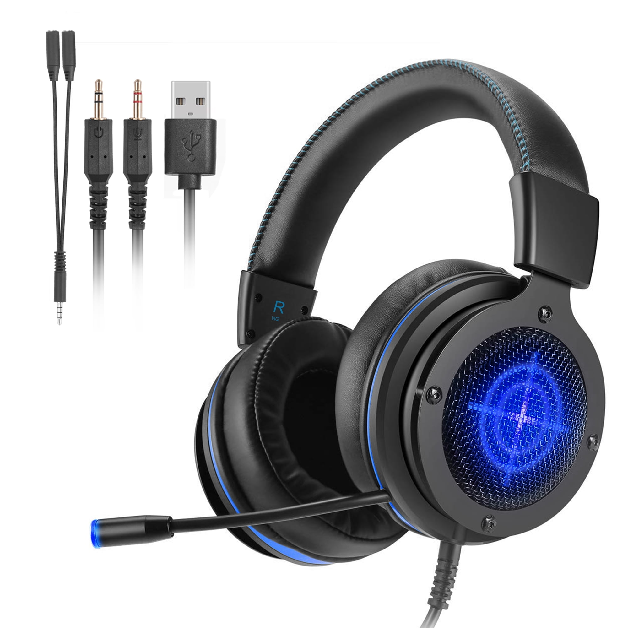 Gaming Headset with Mic for Xbox One, PS4, Nintendo Switch, PC