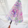 thumbnail image 5 of Sanrio Straight Umbrella Fully Automatic Double Long Handle Umbrella Reinforced Umbrella Children and Students Kulomi Transparent Straight Handle Umbrella, 5 of 5
