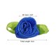thumbnail image 2 of Uxcell 0.6 pulgadas pequeñas flores de cinta de satén en forma de rosa adornos rosetas apliques azul oscuro 50 piezas, 2 of 6