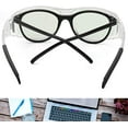 thumbnail image 2 of LVIOE Fit Over Blue Light Blocking Glasses and Computer Eyewear- Wear Over Prescription Glasses/ Reading Glasses/ RX Glasses, 2 of 9