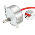 thumbnail image 3 of Motor sincrónico eléctrico Uxcell Motor de plato giratorio AC 12V 50-60Hz CCW/CW 4W 9-11RPM, 3 of 5
