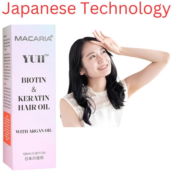 YUII Biotin & Keratin hair oil for hair Fall for women | biotin hair growth | biotin hair oil|biotin oil for hair growth |super blend biotin oil | biotin oil for hair thanks