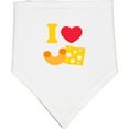 thumbnail image 2 of Inktastic I Heart Mac and Cheese Baby Bandana Bib, 2 of 4