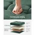 thumbnail image 3 of SONGMICS 43" Storage Ottoman Bench Hold up to 660lb Ottoman with Storage Retro Green, 3 of 7