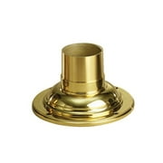 Kichler 9530 7" Round Decorative Post Base Cover For Outdoor Post Lighting - Brass