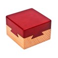 thumbnail image 4 of Puzzle Wooden Secret Box Compartment Hidden Diamond Gift Surprise Brain Teaser, 4 of 5