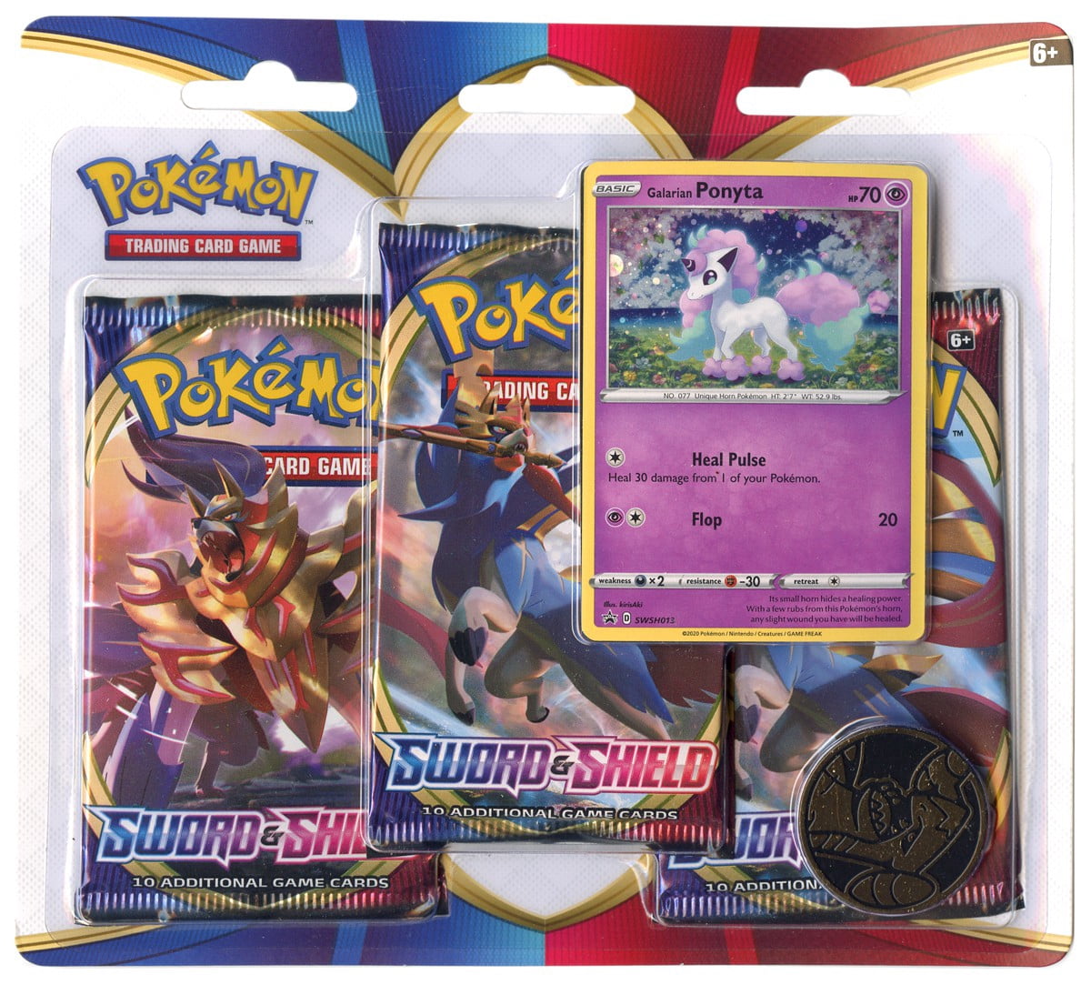 Pokemon Sword & Shield 3-Pack Special Edition [Ponyta] - Walmart.com