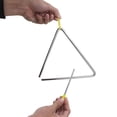 thumbnail image 4 of Instrumento Triangular, Triángulo Musical De Metal, Regalo De Música, Para Principiantes Con Palo De Música Para Niños Con Percha De Goma Fyydes Percussion Triangle, 4 of 8