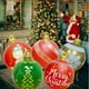 thumbnail image 4 of Globo inflable de Navidad para decoración de jardín, PVC, impermeable, para exteriores, patio, boda, decoración navideña, globo de 60 cm, 4 of 5