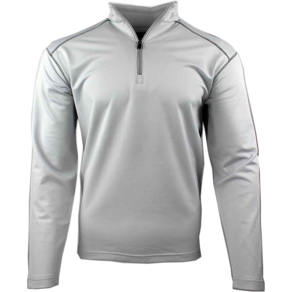 Page & Tuttle Mens Quarter Zip Contrast Stitch Athletic Outerwear