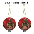 thumbnail image 3 of Apex Legends Octane Christmas Ceramic Round Ornaments Print Decorative Hanging Ornaments For Xmas Tree Holiday Party Decoration 1 Pcs, 3 of 9